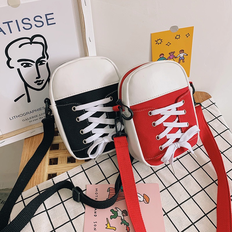 여성용 패션 캔버스 크로스바디 백, 개성 신발 모양 메 - Luxury Bags And Shoes 리뷰 및 가격