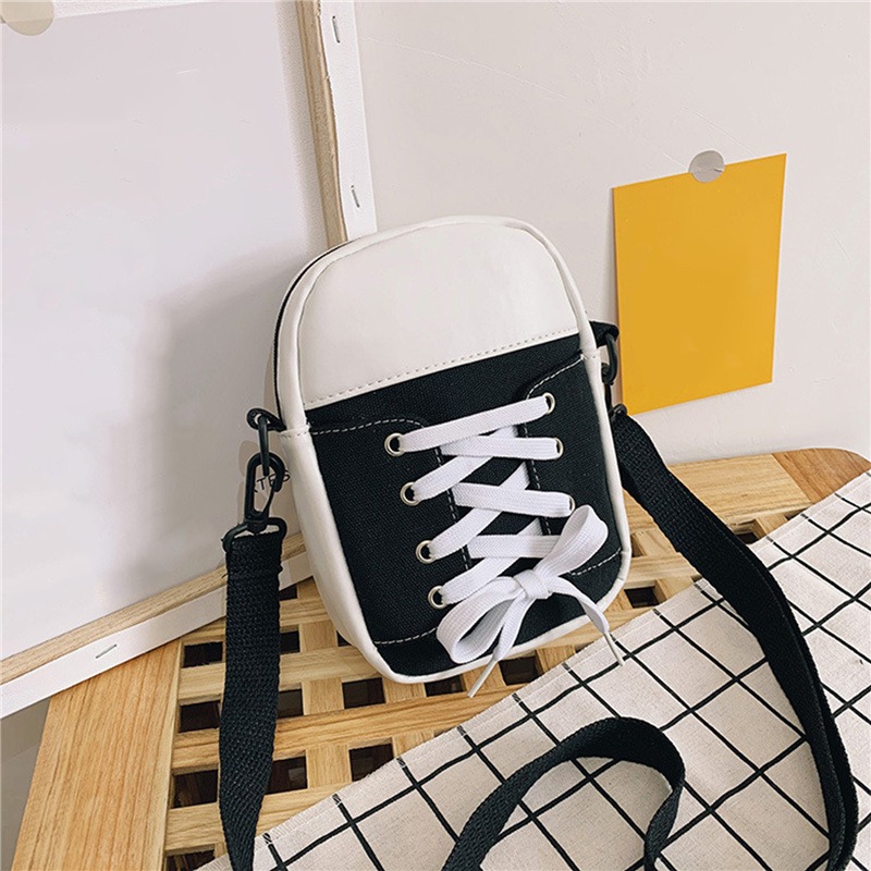여성용 패션 캔버스 크로스바디 백, 개성 신발 모양 메 - Luxury Bags And Shoes 리뷰 및 가격