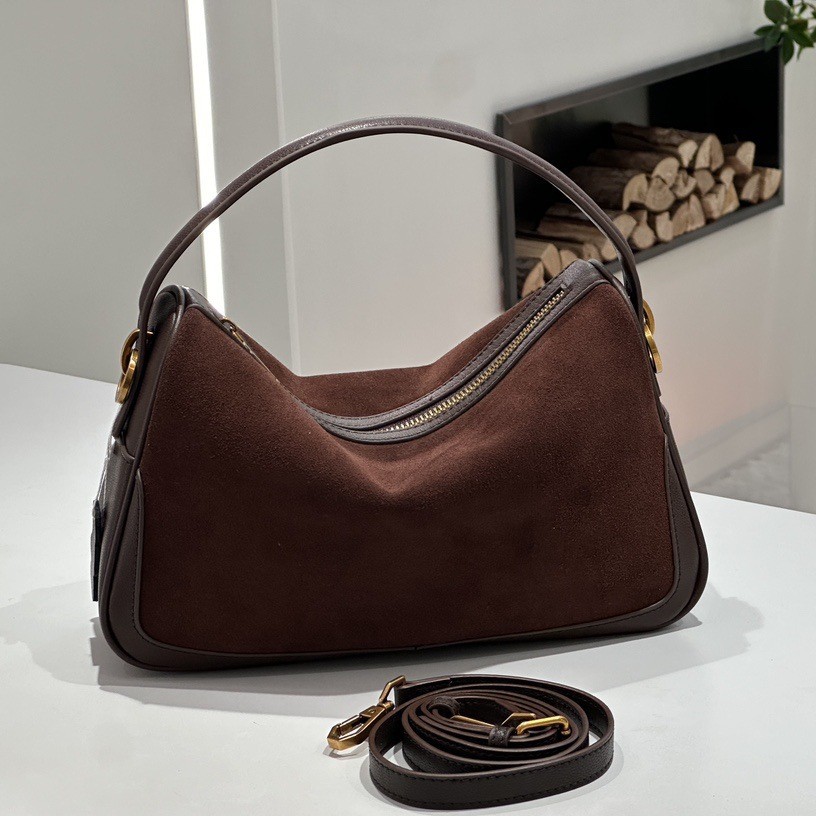 여성용 정품 가죽 핸드백 스웨이드 가방 숄더 백 레트로 - Luxury Bags On Sales 리뷰 및 가격
