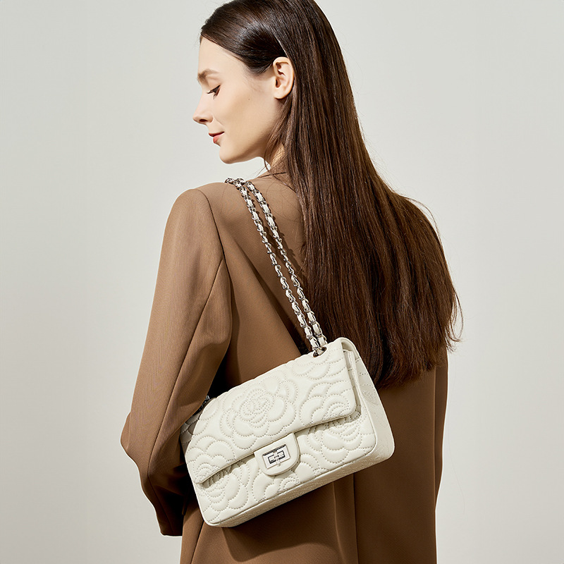탑 그레인 하이랜드 양가죽 숄더백 천연 가죽 퀼팅 크로 - Luxury Quilted Bags 리뷰 및 가격